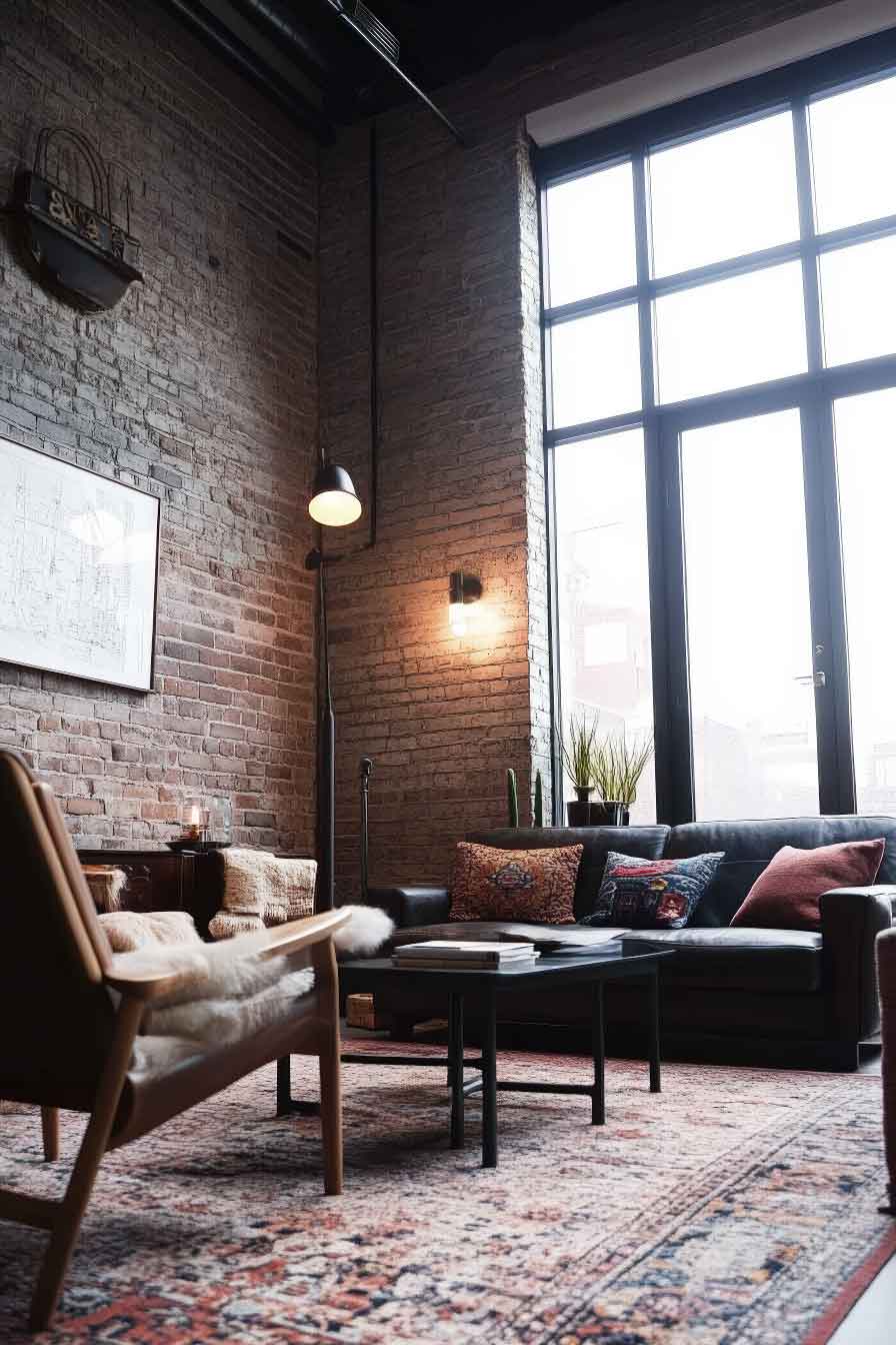 Stunning Industrial Living Room Ideas ??? VQNU