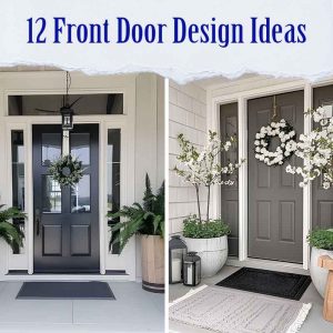 12 Front Door Design Ideas Featured