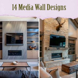 14 Media Wall Designs Featured