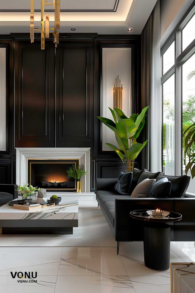 Luxury Modern Neutral Living Room