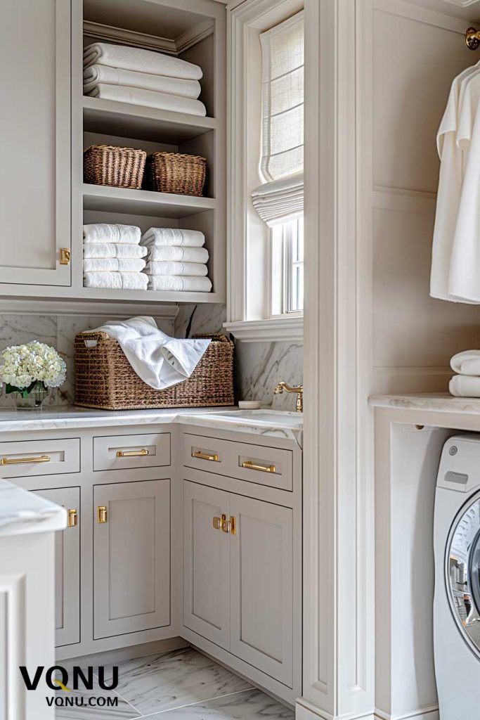 Small Yet Perfect Utility Room Design