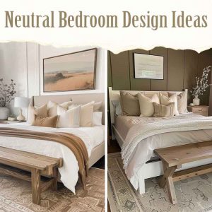Neutral Bedroom Design Ideas Featured